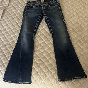 True Religion Dark Blue Flare Jeans